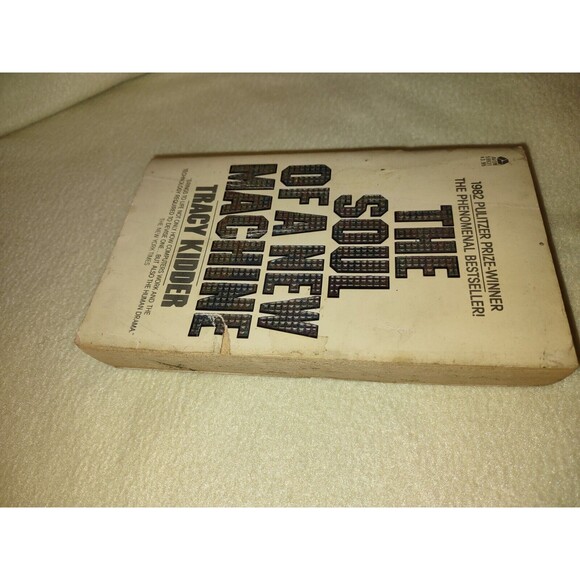 5/$25 The Soul of a New Machine Mass Market Paperbound Tracy Kidder - Picture 4 of 8